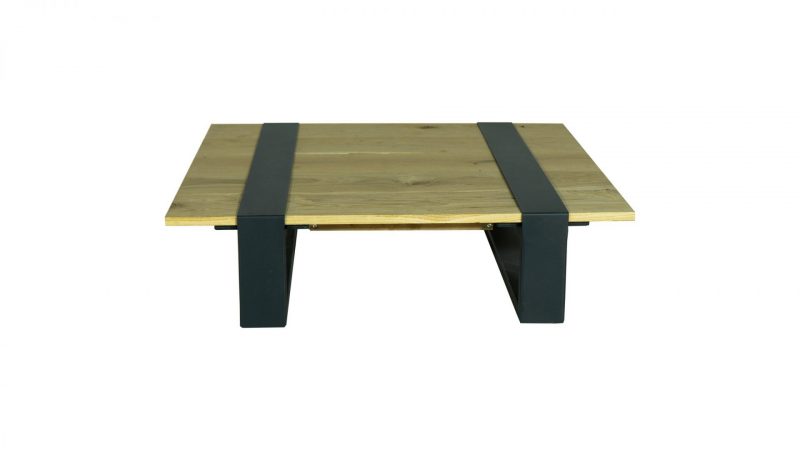 Design salontafel | Tafel met stalen frame
